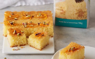 774- Gâteau Basbousa / Basbousa Cake
