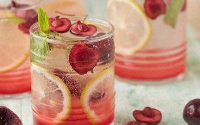 810- Cherry & Basil Mojito / موهيتو بالكرز (حب الملوك) والريحان