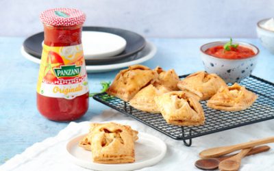 808- Puff Pastry with Ground Beef / فطائر العجينة المورقة باللحم المفروم