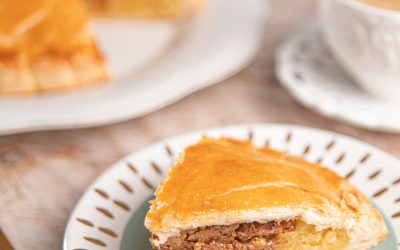 843- Galette des Rois with Amlou / فطيرة الملوك بكريمة اللوز وأملو