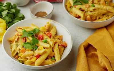 847- Pâtes Penne au Masala / Masala Penne Pasta