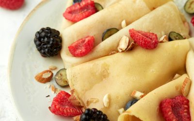875- Whole Wheat Crêpes / فطائر الكريب بدقيق القمح الكامل