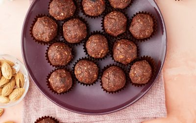 907- No-Bake Chocolate & Nut Balls / كرات الشوكولاتة والمكسرات بدون فرن