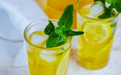 932- Iced Moroccan Mint Tea / شاي مغربي مثلج بالنعناع