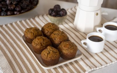 963- Date and Walnut Muffins / مافن بالتمر والجوز